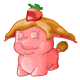 Strawberry Poogle Biscuit Neopets item