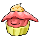 Strawberry Poogle Cupcake Neopets item